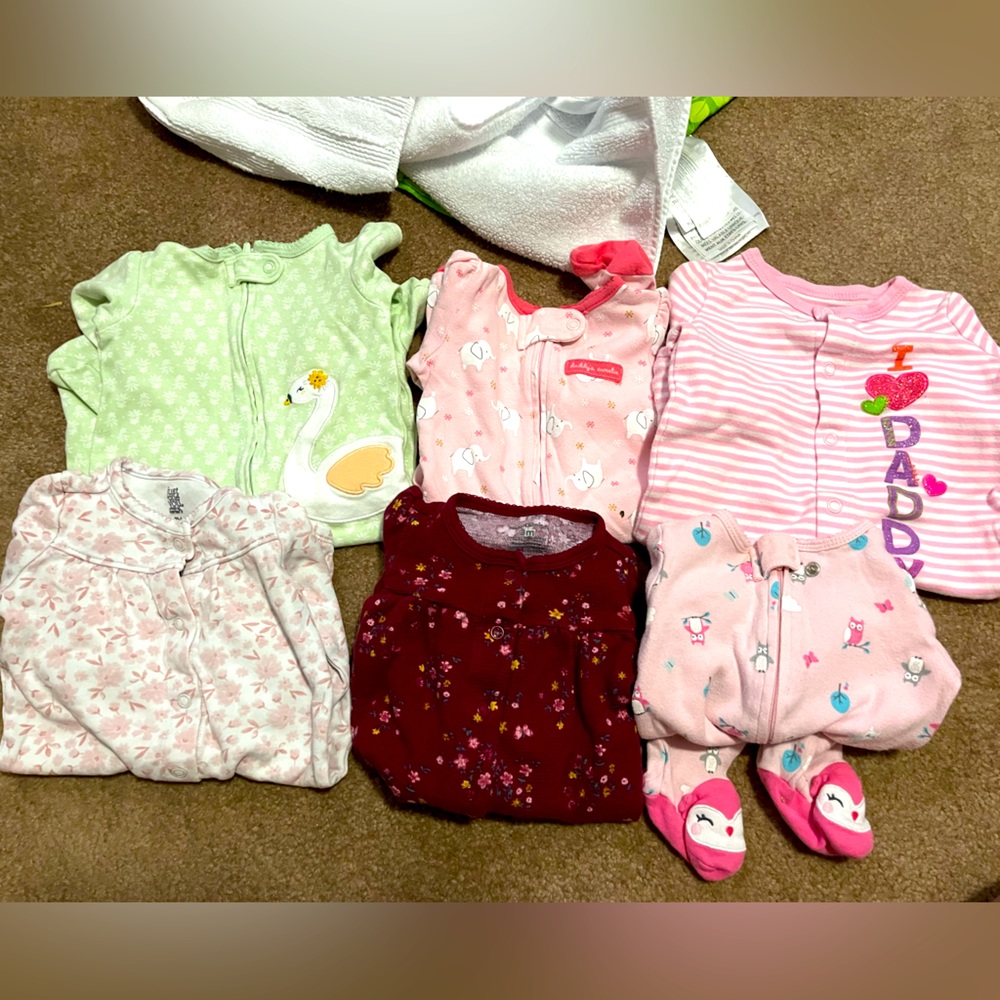 Baby Girl Sleeper Bundle